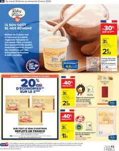 Carrefour Market - Prévisualisation de Carrefour Market Le mois vip 70% d'économies valide à partir de 24.02.2026 | Page: 32 | Produits: Magret de canard, Fromage blanc, Fromage, Crème