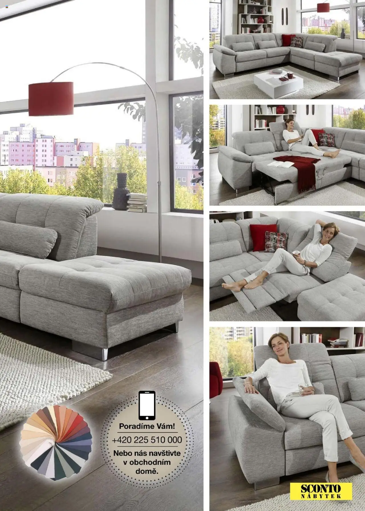 Sconto nábytek katalog - Sedací soupravy od 01.01.2025 | Strana: 35 | Produkty: Nábytek