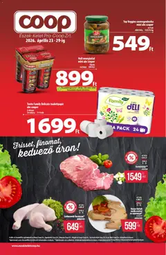 COOP - Újság Észak Kelet Pro-Coop Zrt - amely érvényes a következő dátumtól: 23.04.2026