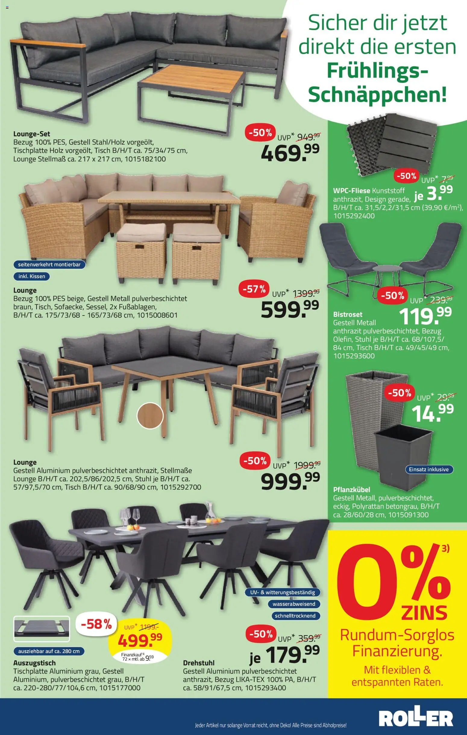 Roller Prospekt 	 – gültig ab 11.01.2026 | Seite: 13 | Produkte: Kissen, Tisch, Stuhl