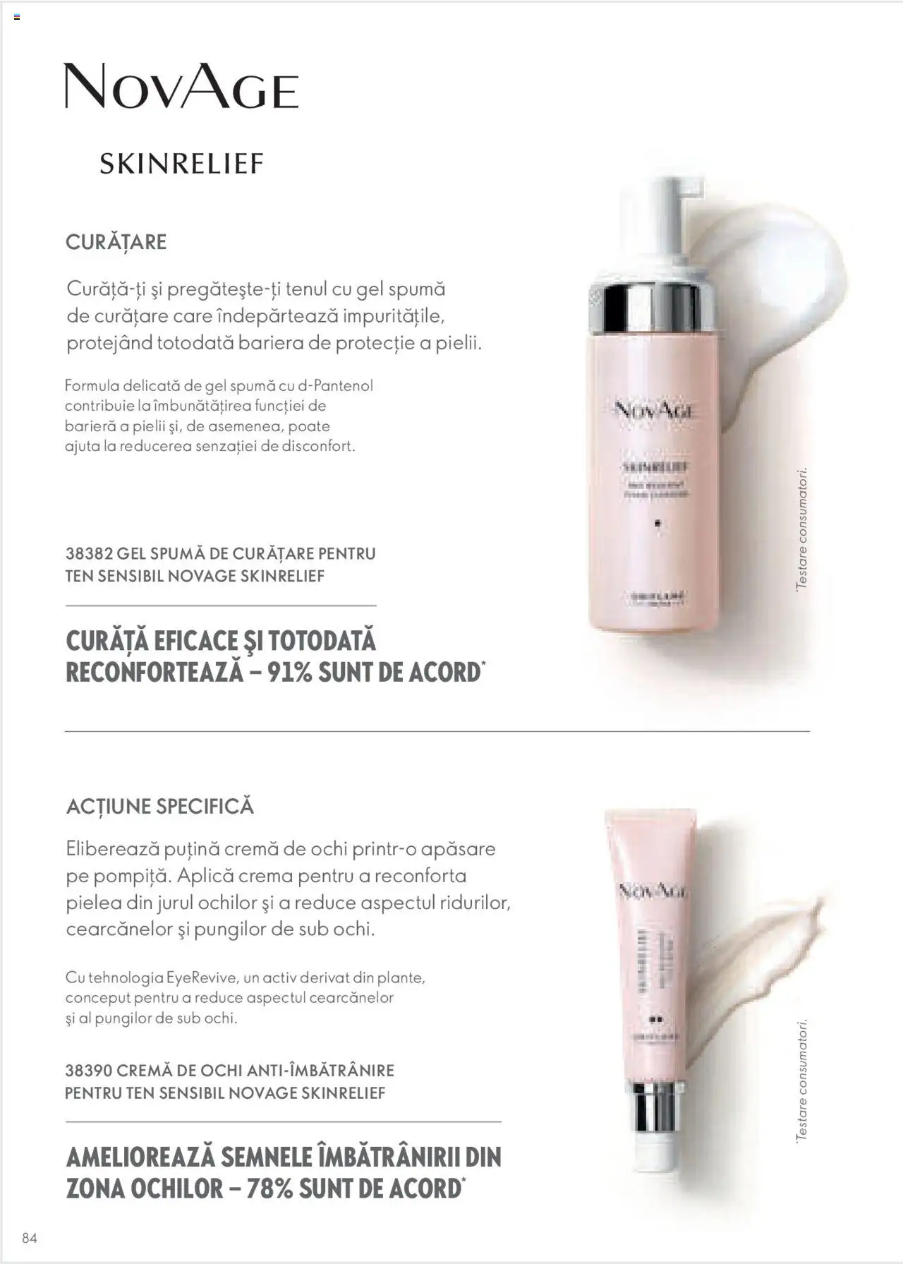 Oriflame catalog - Ghidul NOVAGE+ – valabil de la 01.03.2023 | Pagină: 84