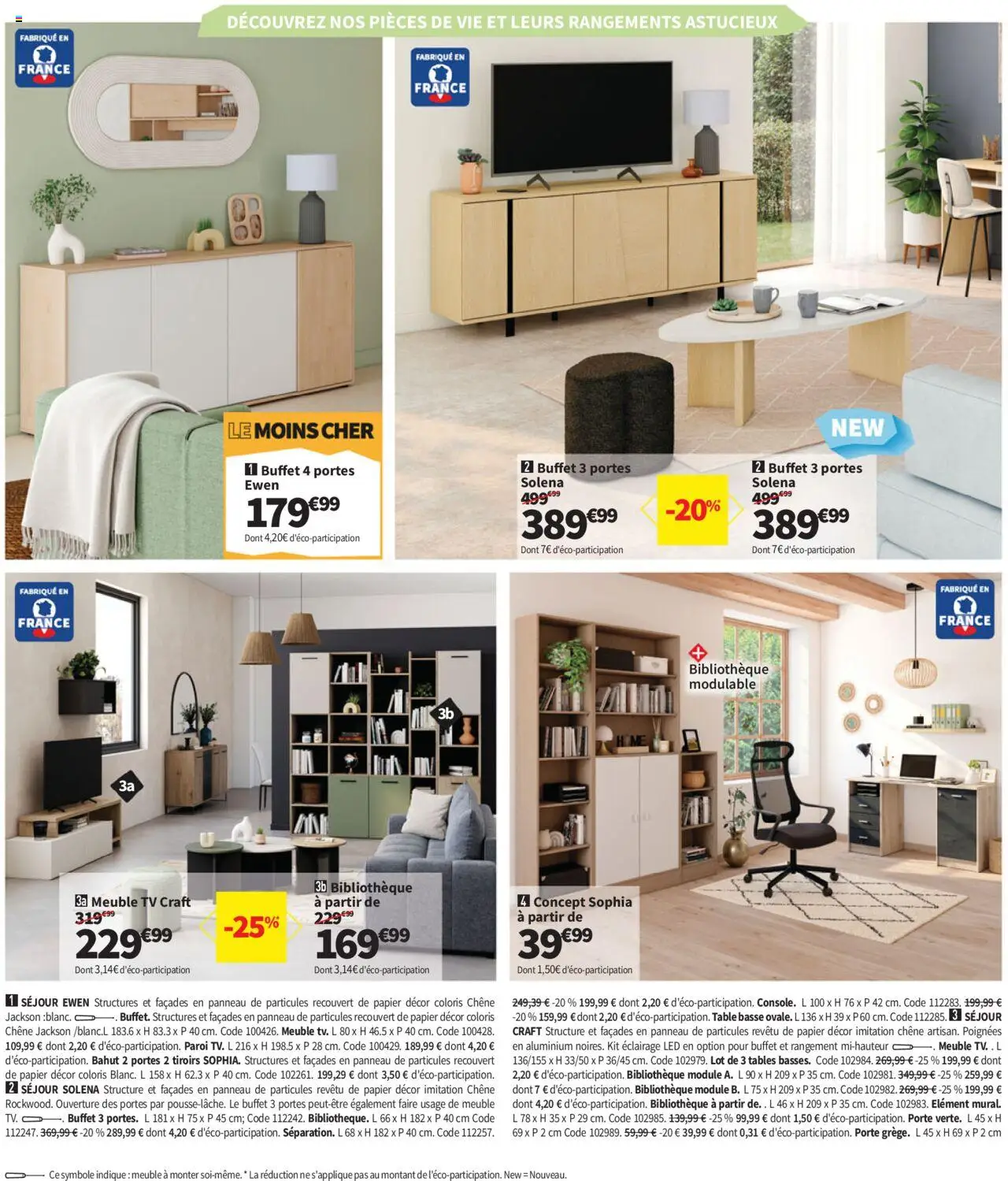 {H1} | Page: 14 | Produits: Meuble, Table basse, Table, Buffet