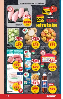 CSIRKEMELL FILÉ, hűtött termék kg - amely érvényes a következő dátumtól: 29.01.2026 | Oldal: 21