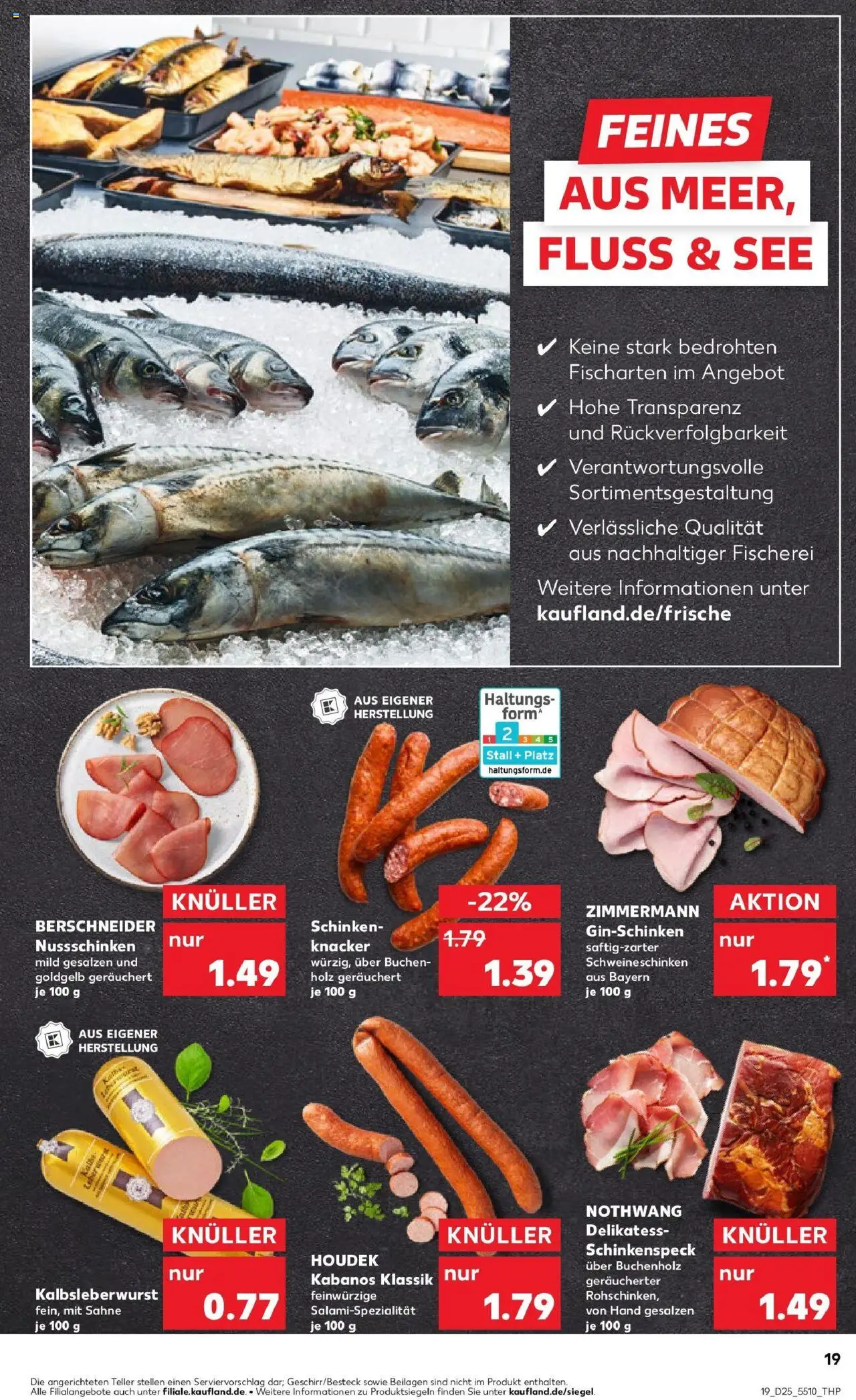 Kaufland prospekt Kaufbeuren	 - gültig ab dem 22.06.2025 | Seite: 32 | Produkte: Salami, Schinken, Sahne