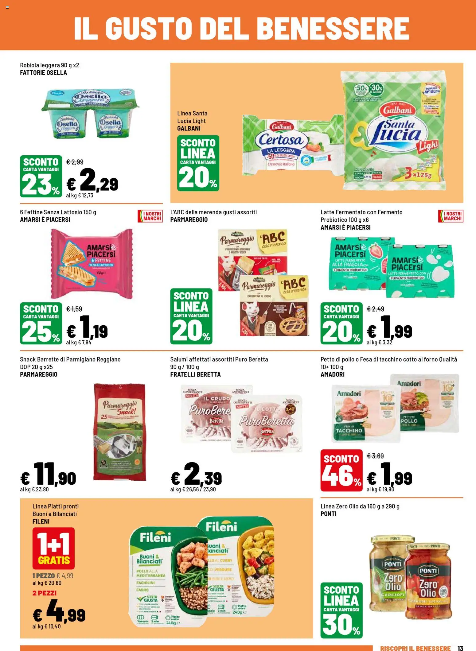 Volantino Iper del 16.04.2026 | Pagina: 13 | Prodotti: Carciofi, Forno, Robiola, Farro