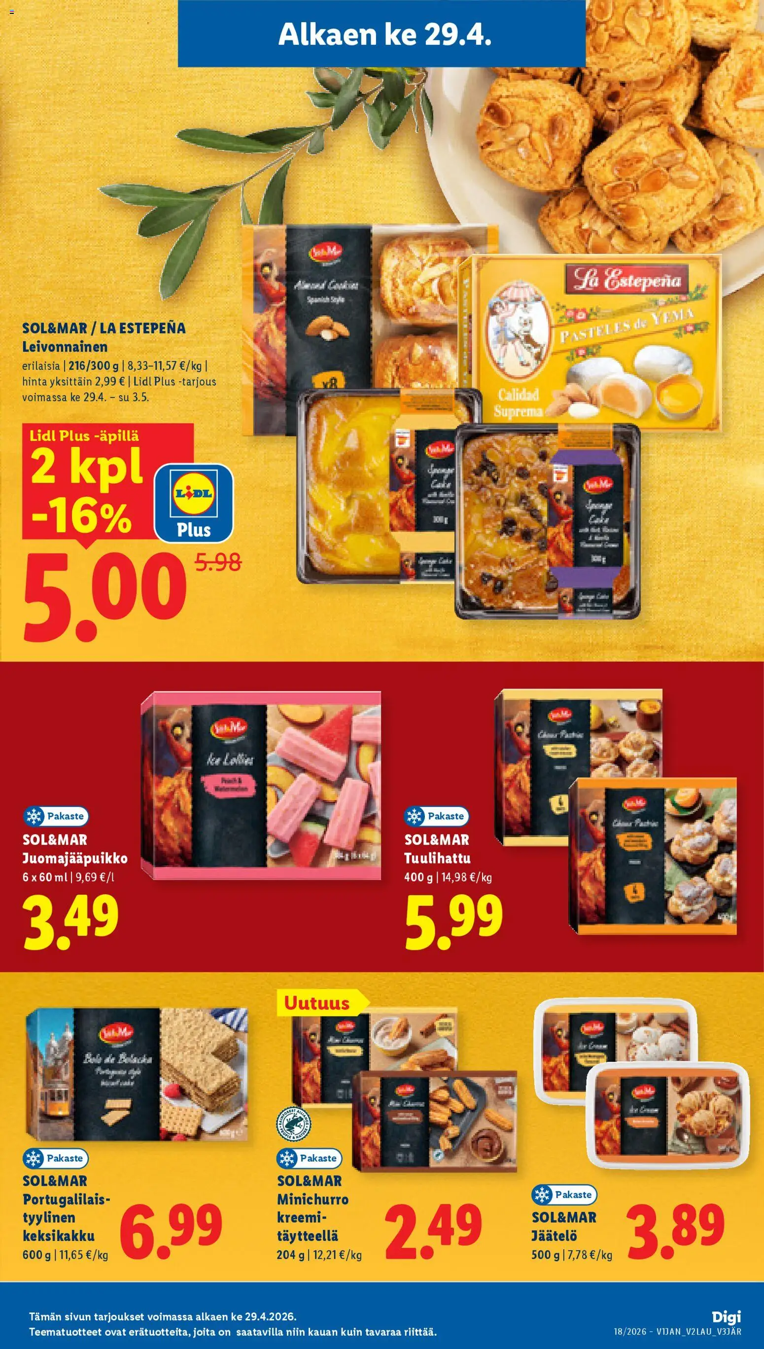 Lidl tarjoukset - Rovaniemi – voimassa 29.04.2026 alkaen | Sivu: 11