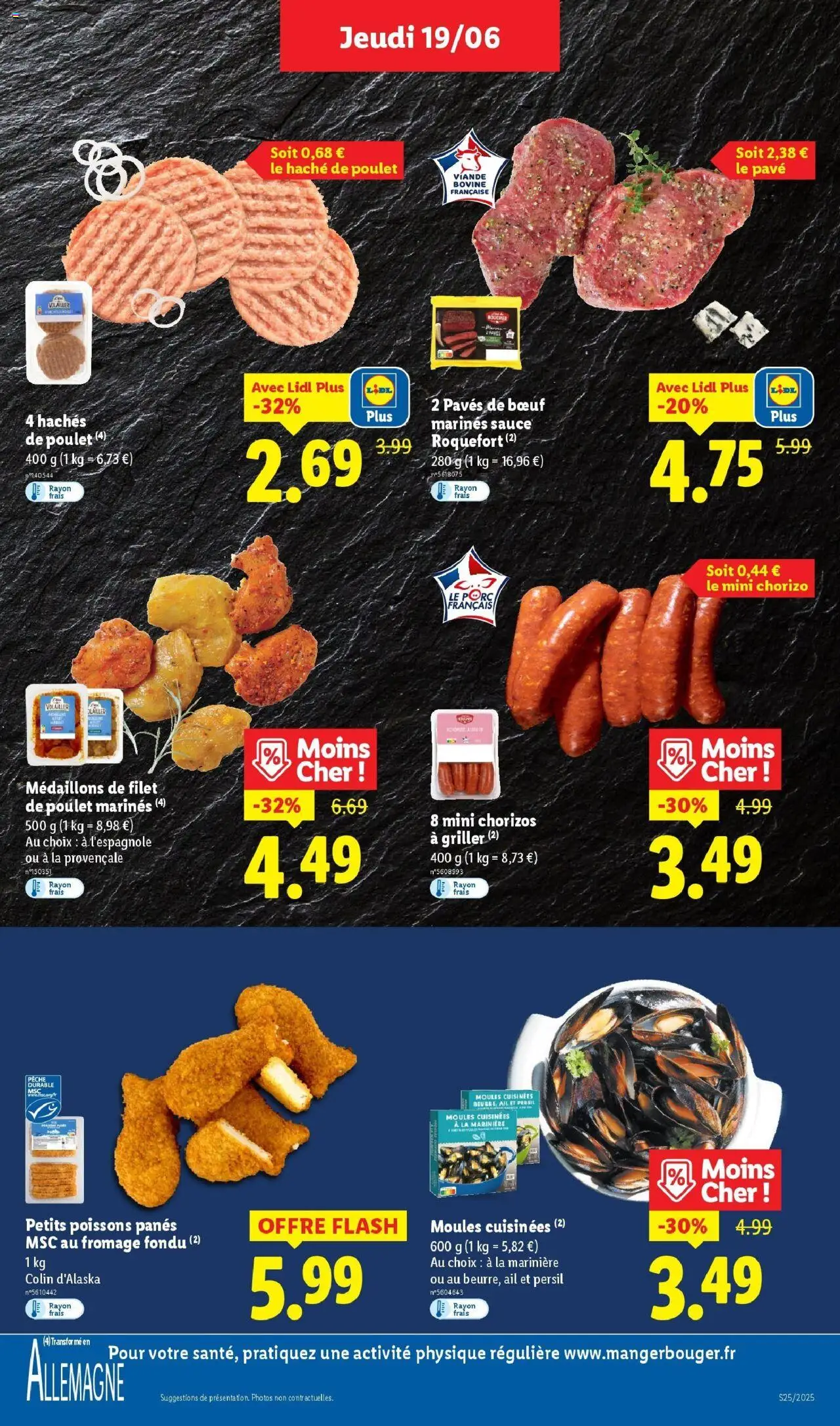 | Page: 7 | Produits: Pêche, Persil, Ail, Fromage
