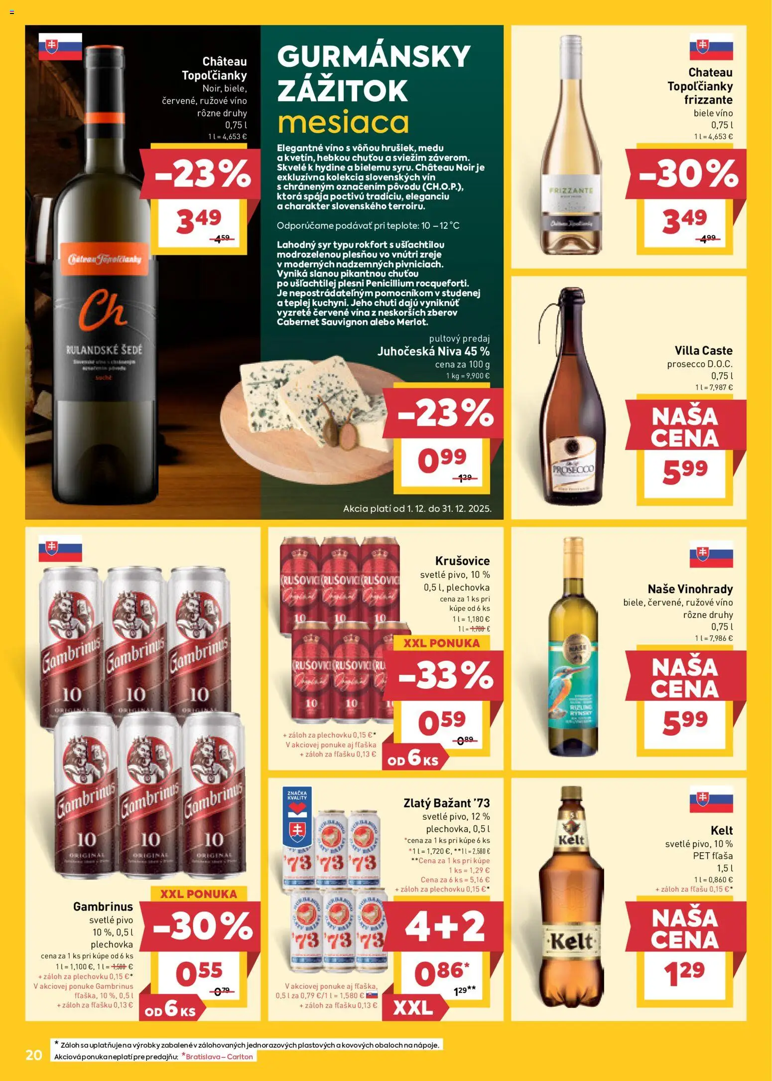 Nové Billa akcie – leták je platný od 03.12.2025 | Strana: 20