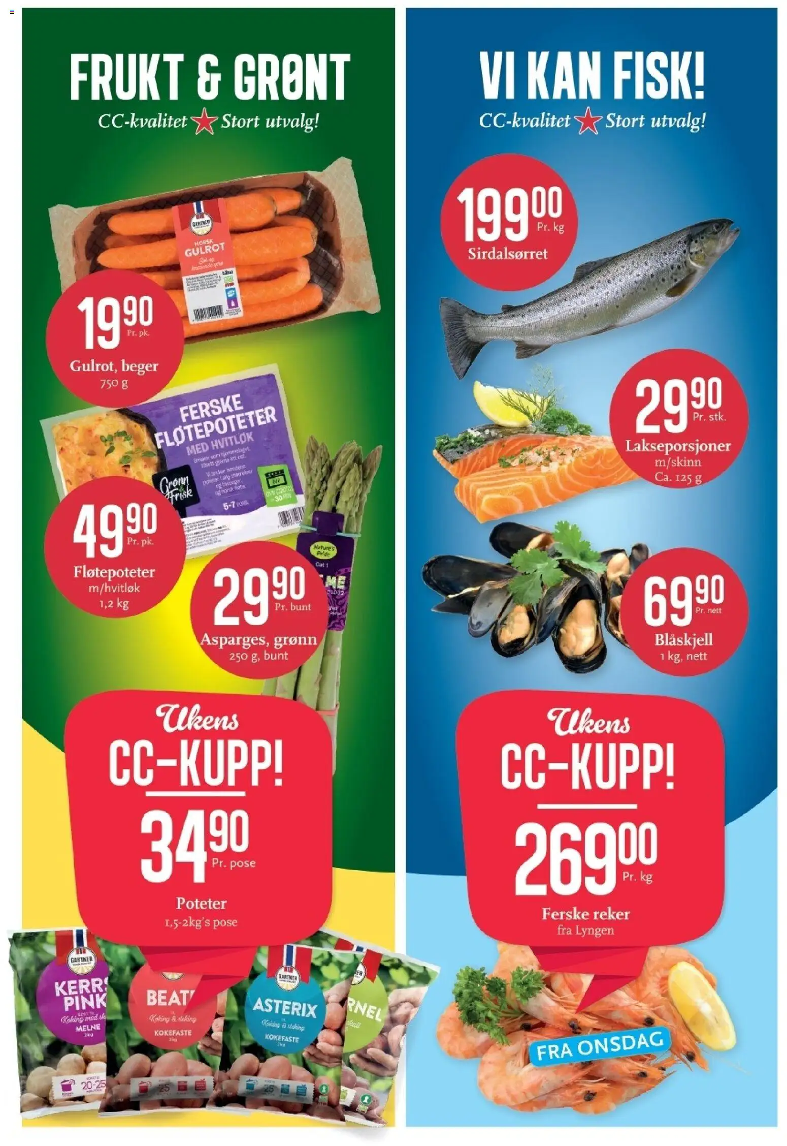 {H1} | Side: 4 | Produkter: Клінкерна плитка, Fisk, Gulrot, Hvitløk