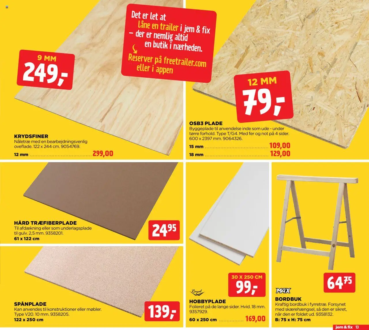 Jem & fix Tilbudsavis gyldig fra 24.08.2025 | Side: 13 | Produkter: Søm