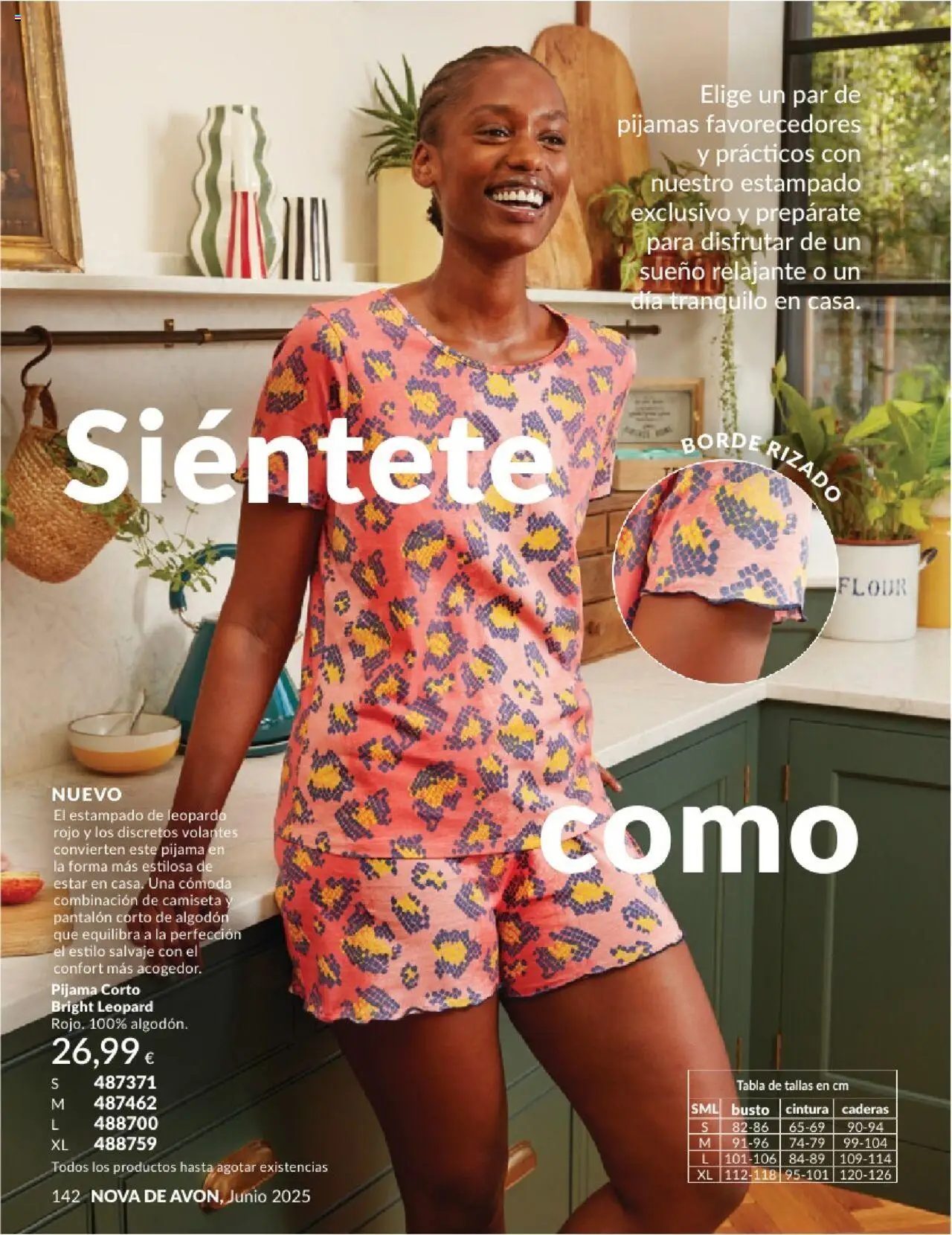 Catálogo AVON campaña 6 │ válido desde el 01.06.2025 | Página: 142 | Productos: Pijama, Pantalón corto