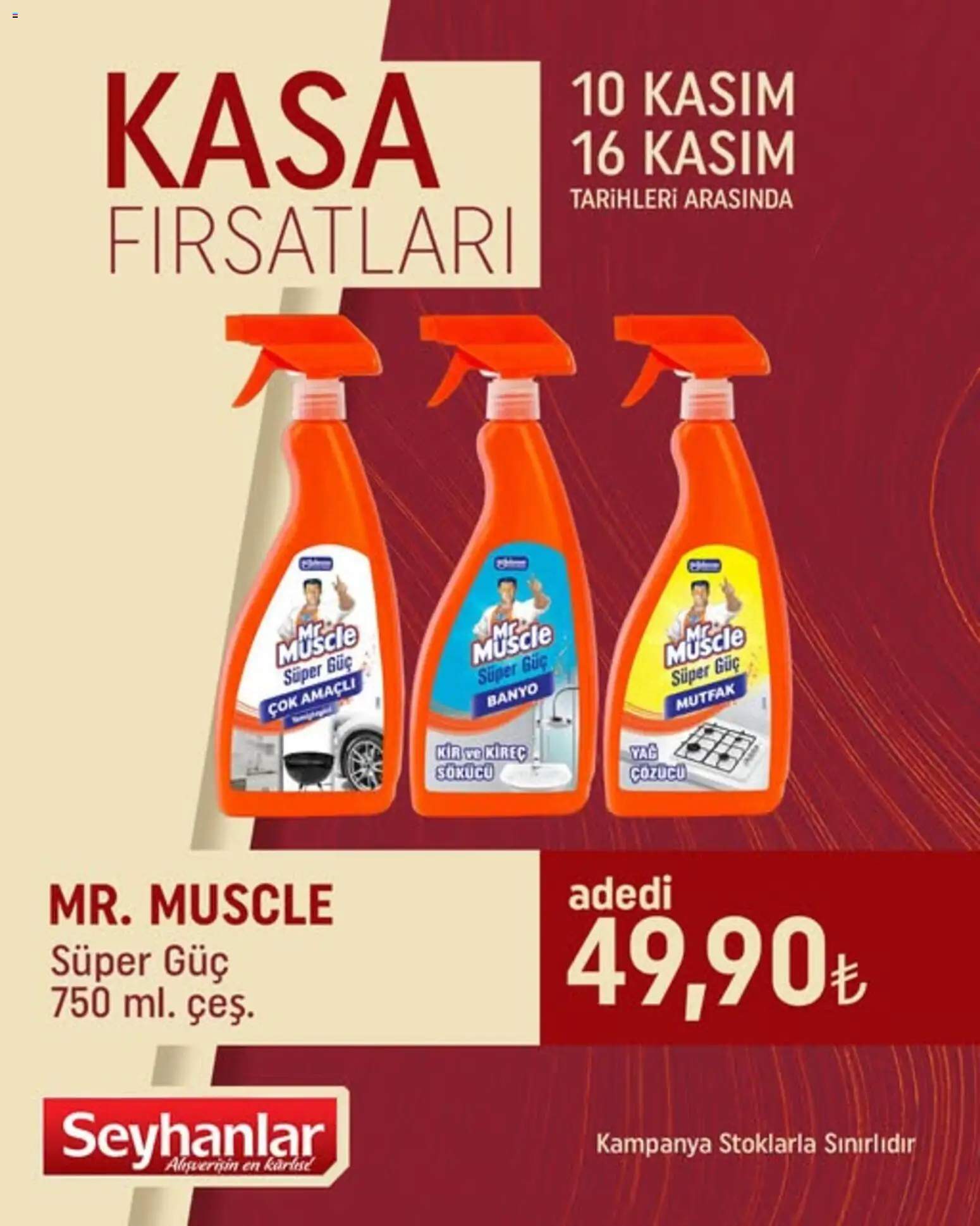 Seyhanlar Market Kasa Fırsatları - 10.11.2025 tarihinden itibaren geçerlidir | Sayfa: 2 | Ürünler: Banyo, Kasa