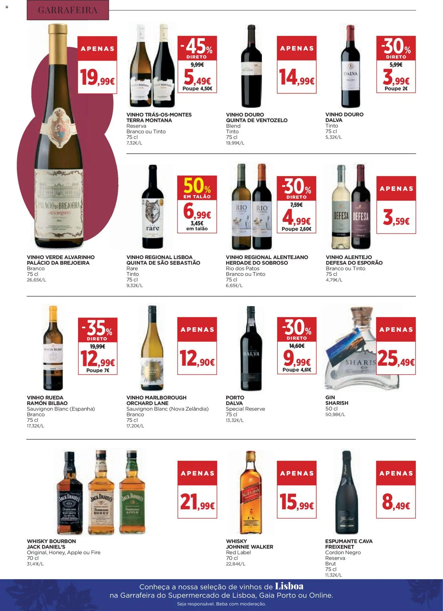 El Corte Ingles folheto │ válido de 30.01.2026 | Página: 26 | Produtos: Whisky, Espumante, Vinho