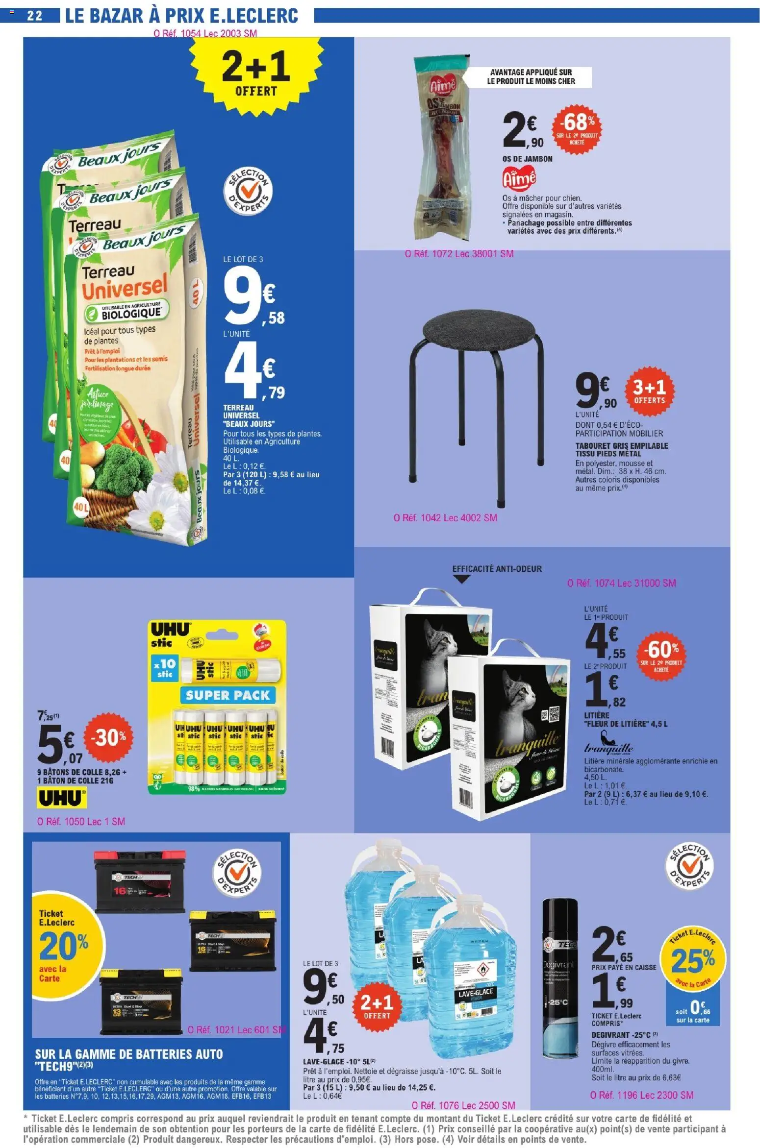 {H1} | Page: 22 | Produits: Plantes, Litière, Terreau, Colle