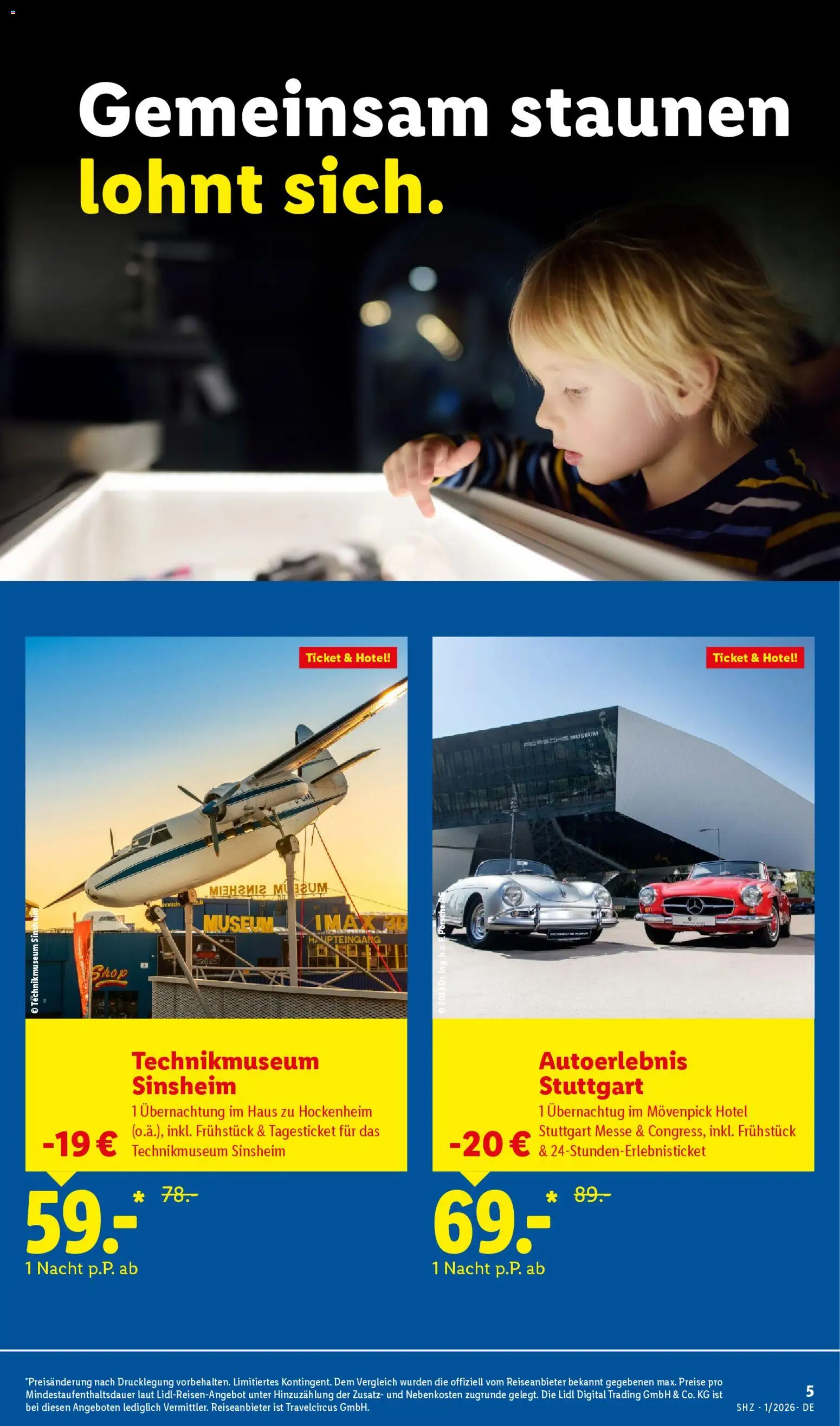 Lidl Reisen Januar Experiences – gültig ab 29.12.2025 | Seite: 5