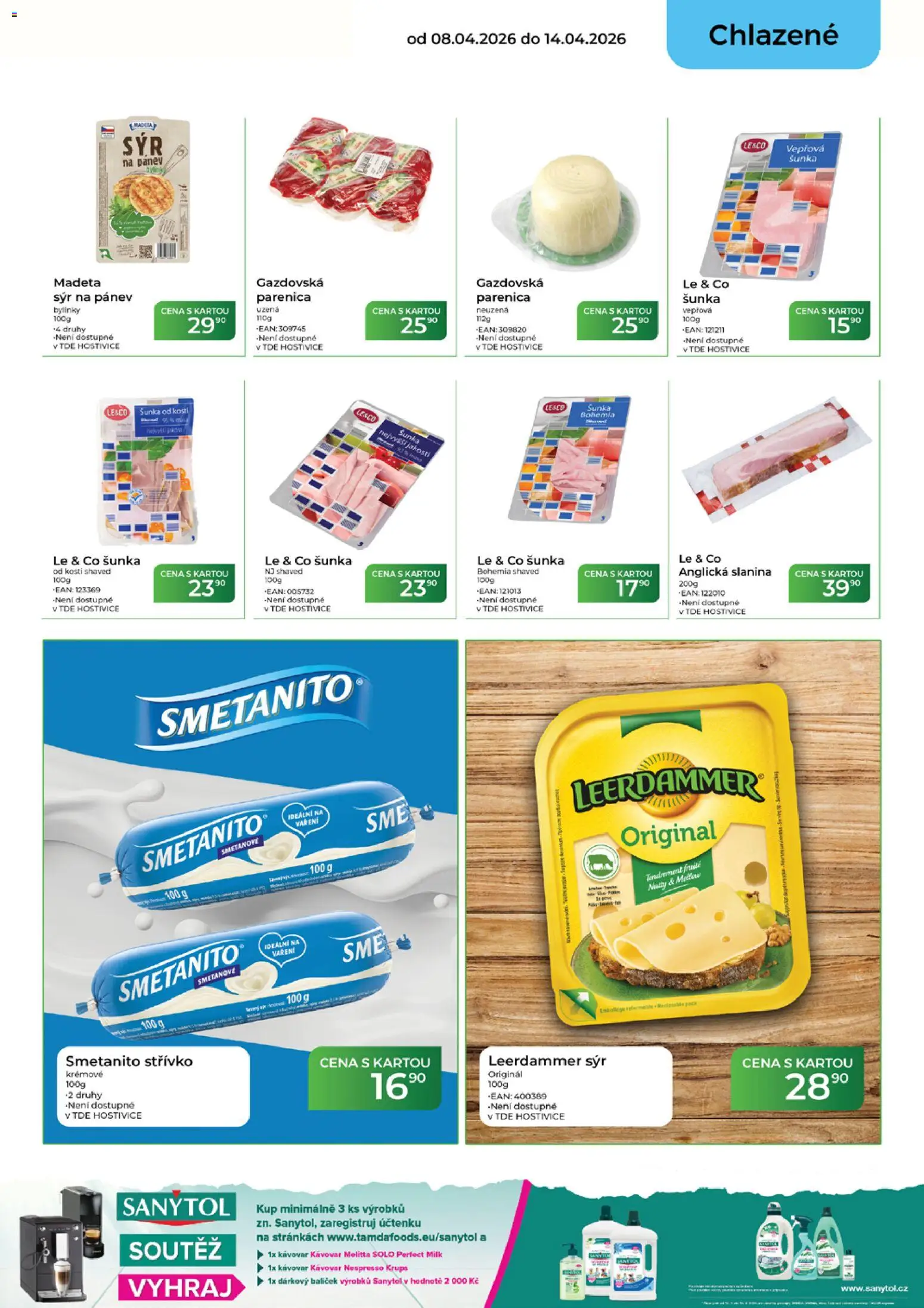 Tamda Foods leták od 08.04.2026 | Strana: 21 | Produkty: Sýr, Šunka od kosti, Pánev, Slanina