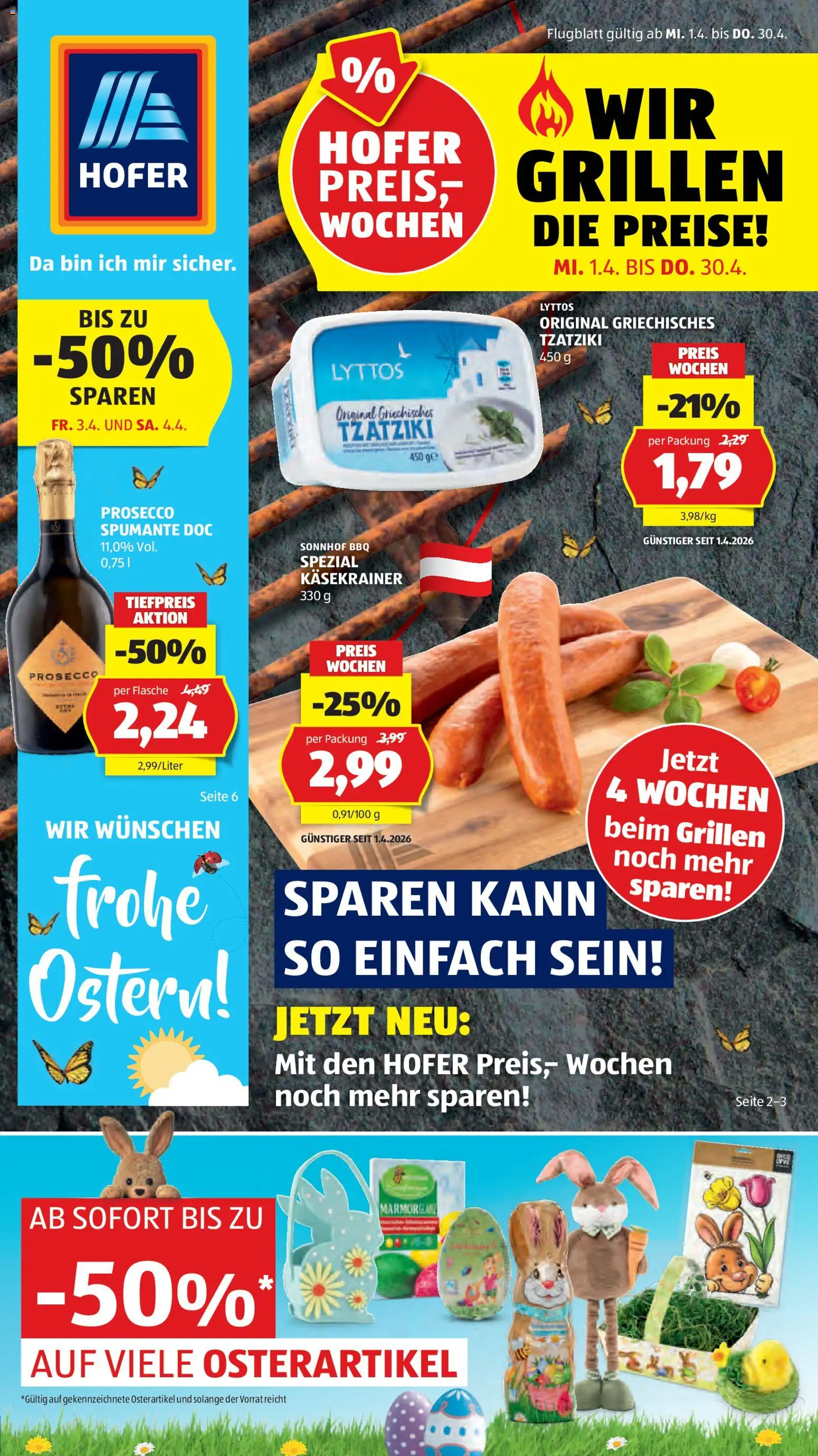 Hofer Flugblatt gültig ab 01.04.2026 | Seite: 1