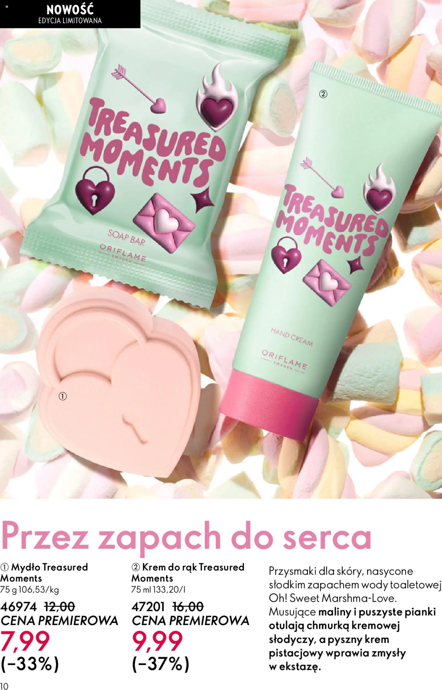 Oriflame Katalog 2 2026 od 21.01.2026 | Strona: 10 | Produkty: Maliny, Zapach, Pianki, Mydło