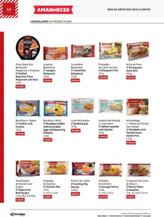 Pré-visualização Recheio Amanhecer válido de 11.07.2024 | Página: 44 | Produtos: Hambúrguer, Salsicha, Carne, Natas