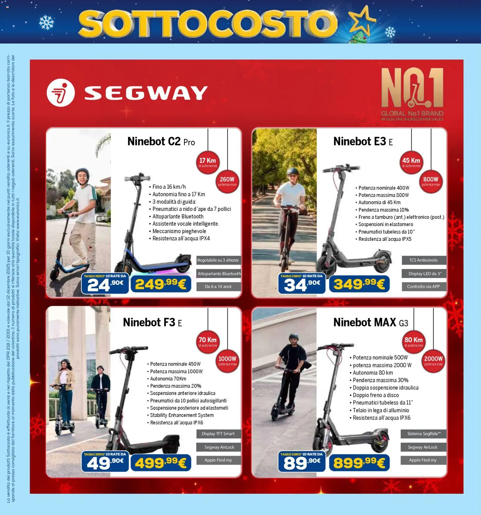 Volantino Euronics del 12.12.2025 | Pagina: 12 | Prodotti: Altoparlante, Disco, Alluminio