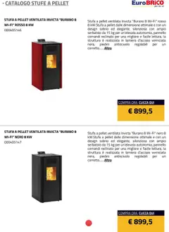 Anteprima del volantino Eurobrico Stufe a Pellet catalogo valido a partire dal 23.07.2025 | Pagina: 27 | Prodotti: Pellet, Stufa a pellet, Stufa