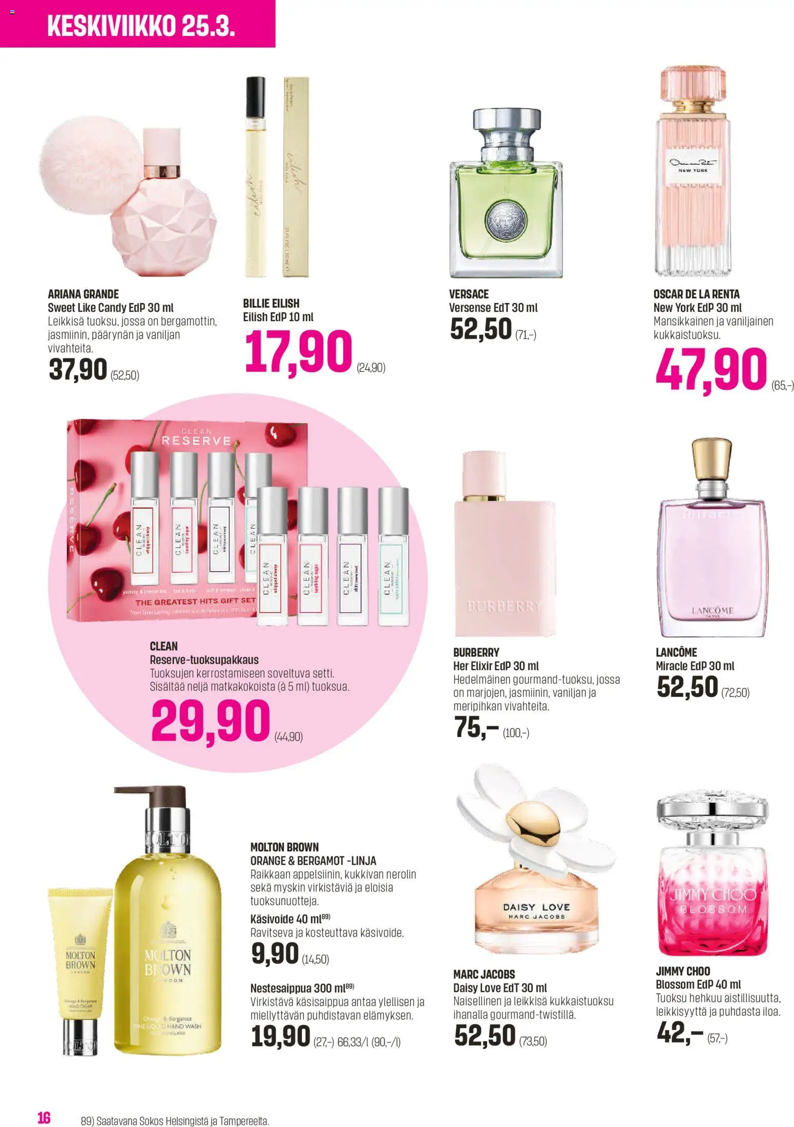 Sokos tarjoukset - Emotion 3plus1 – voimassa 25.03.2026 alkaen | Sivu: 16 | Tuotteet: Tuoksu, Käsivoide, Käsisaippua