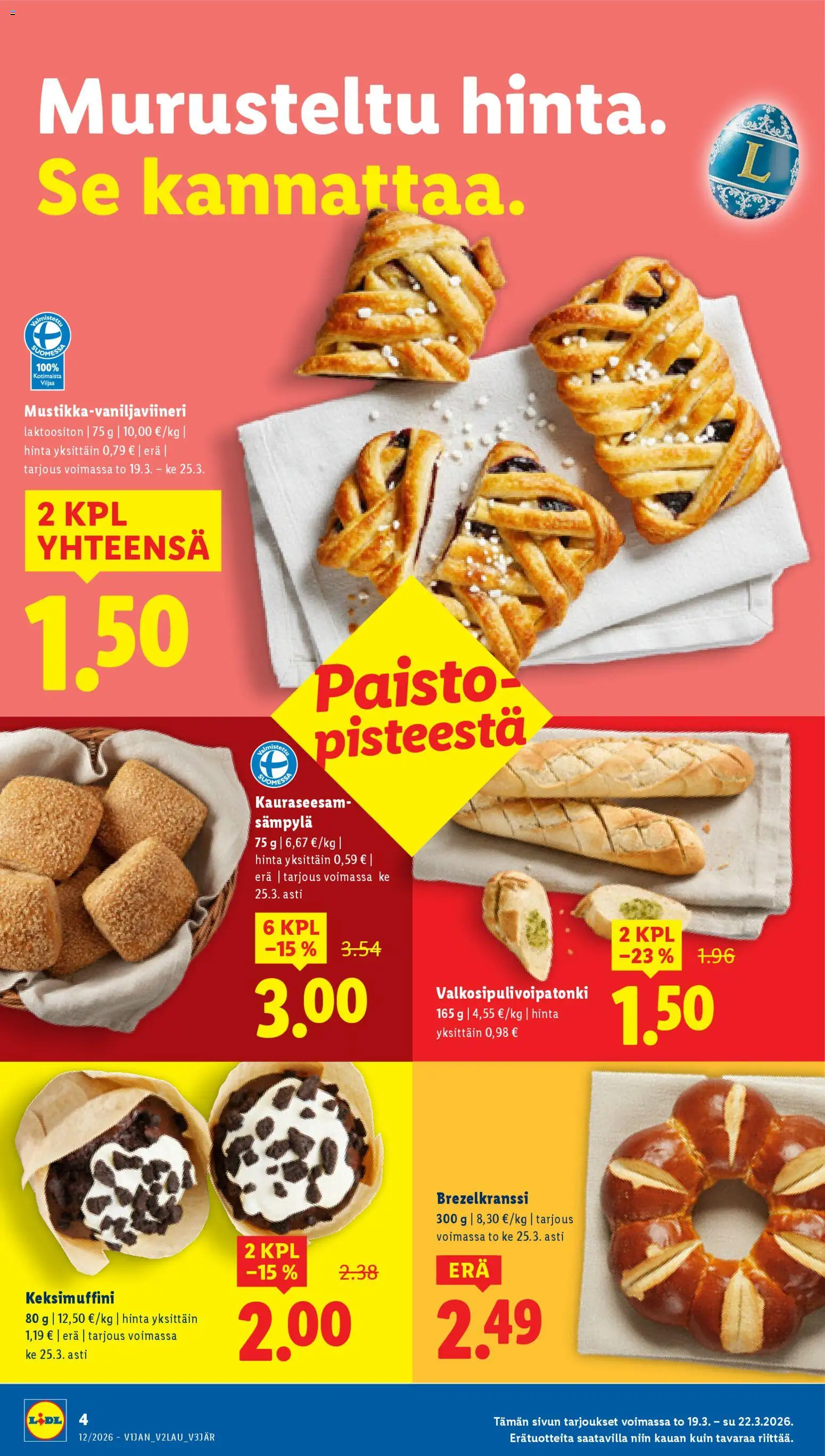 Lidl tarjoukset - Tampere – voimassa 19.03.2026 alkaen | Sivu: 4