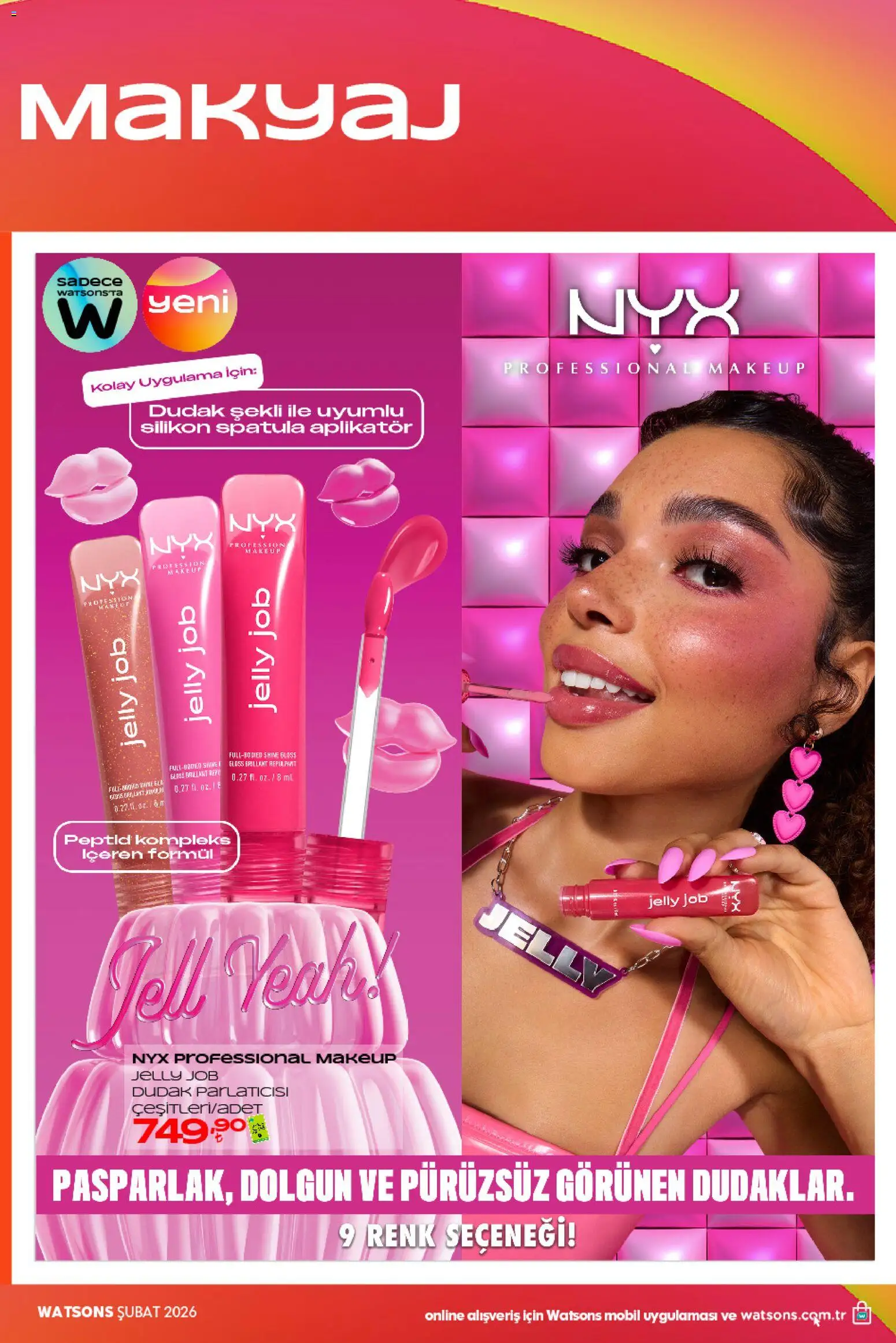 Watsons Katalog - 29.01.2026 tarihinden itibaren geçerlidir | Sayfa: 27 | Ürünler: Dudak parlatıcısı, Spatula