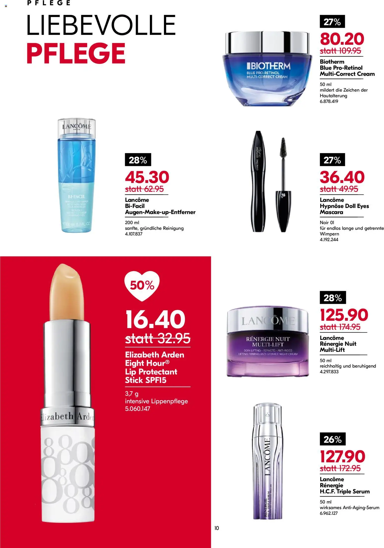 Import Parfumerie Aktionen – gültig ab 22.01.2026 | Seite: 10 | Produkte: Serum, Mascara