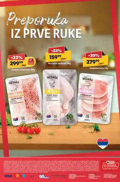 Usitnjeno mešano meso, Usitnjeno mešano meso, 500g - pregled Mega Maxi kataloga - važi od 22.01.2026 | Strana: 8