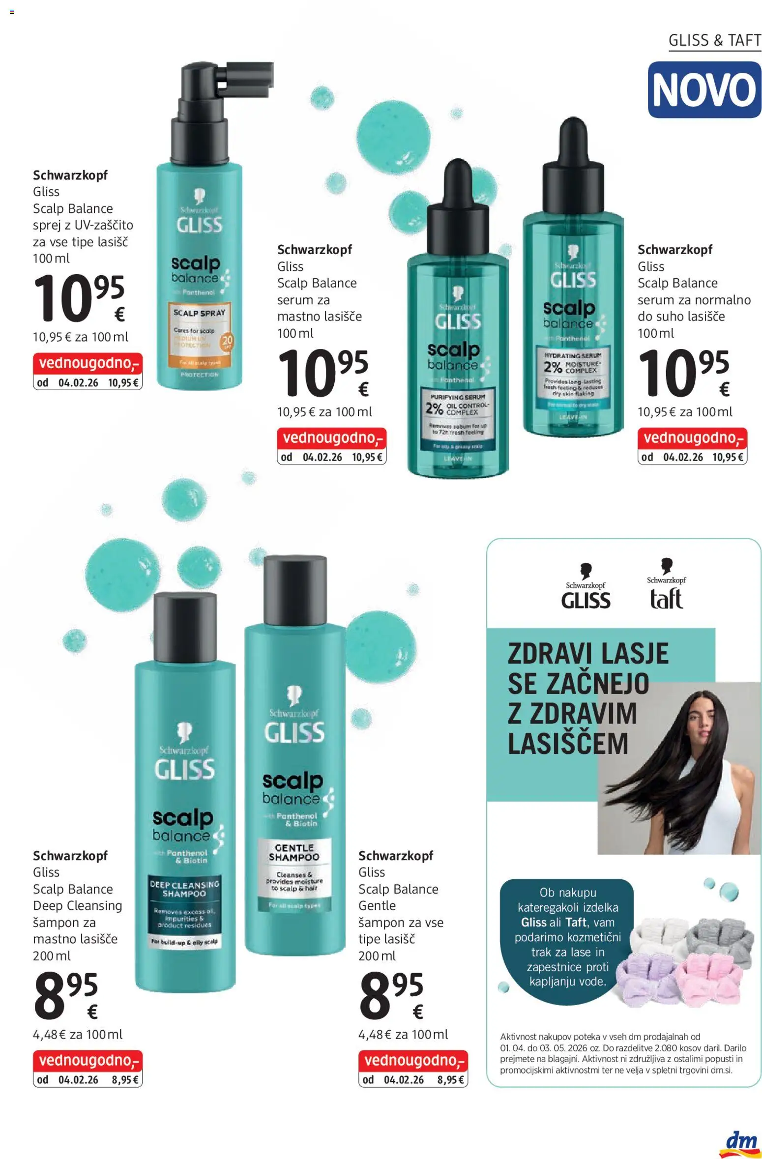 Novi DM Drogerie Markt katalog ponudbe – veljaven od 01.04.2026 | Stran: 19 | Izdelki: Sampon