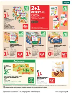 Auchan - Prévisualisation de Auchan prospectus valide à partir de 08.04.2026 | Page: 43 | Produits: Butternut, Pommes, Bananes, Carotte