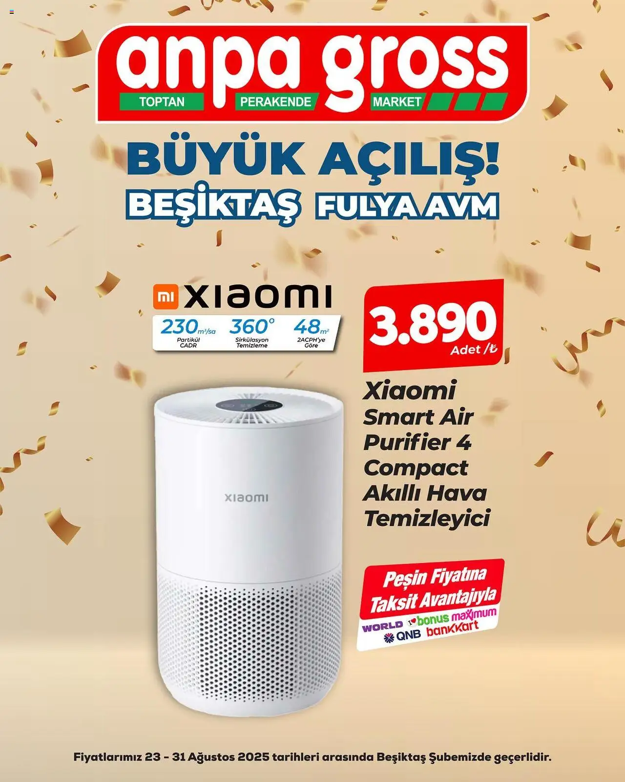 Anpa Gross Büyük Açılış - 23.08.2025 tarihinden itibaren geçerlidir | Sayfa: 27