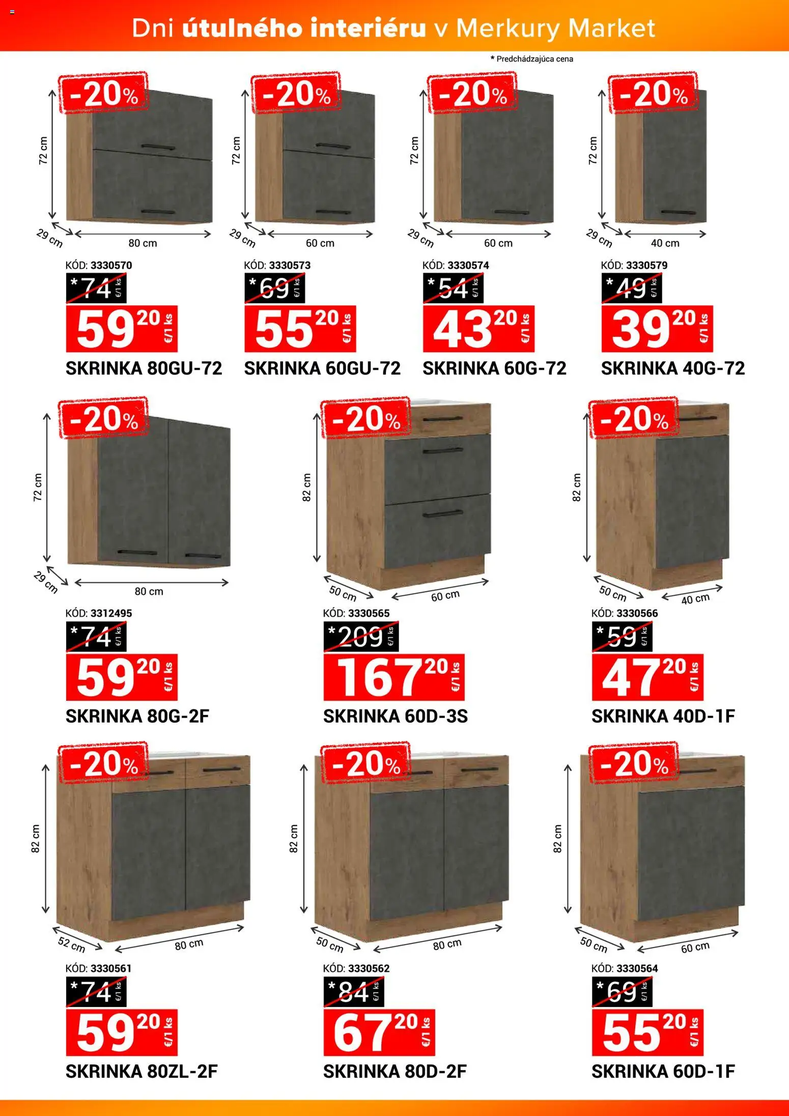 Nové Merkury Market akcie – leták je platný od 22.11.2025 | Strana: 19 | Produkty: Skrinka
