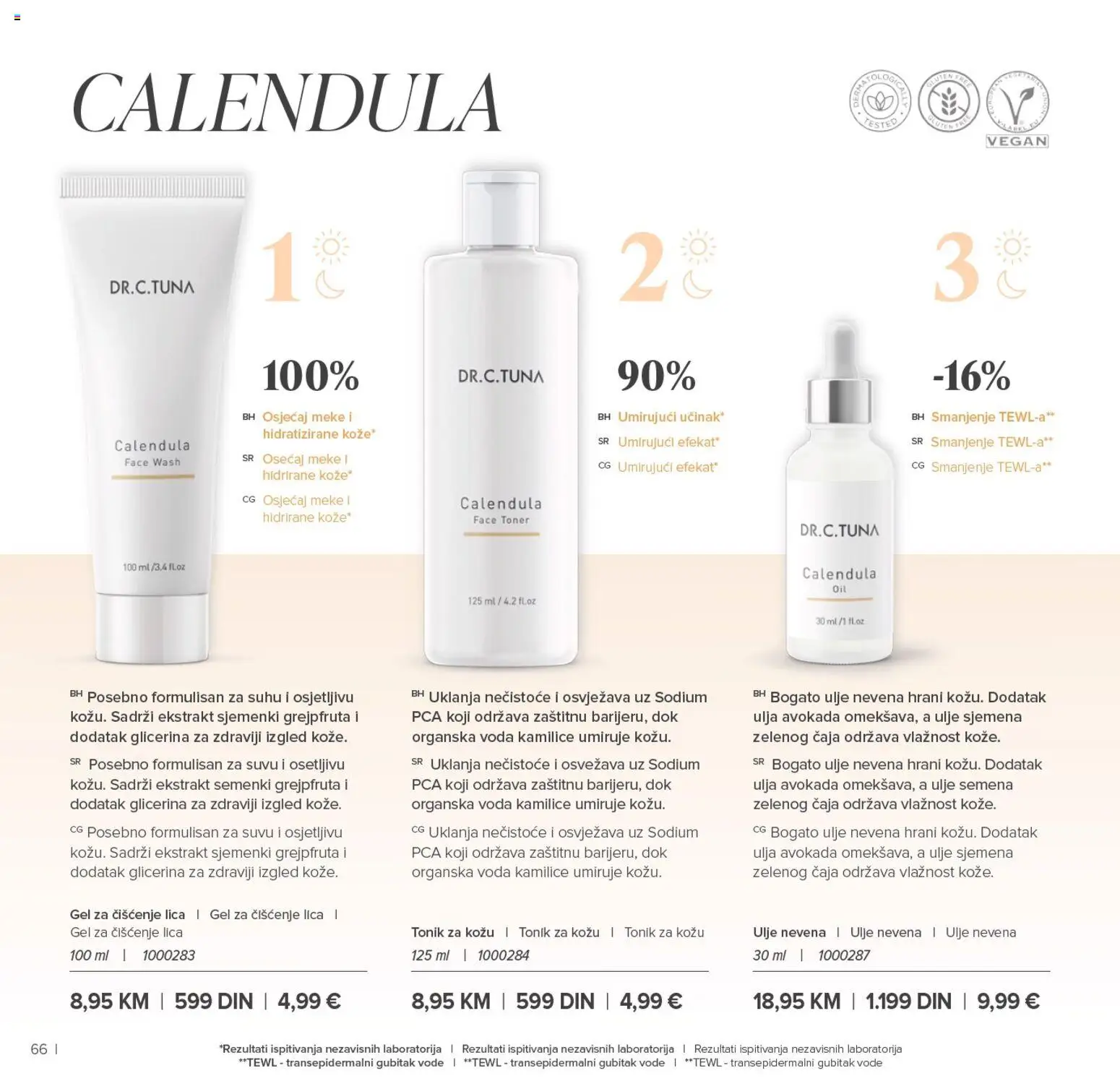 Farmasi katalog - važi od 01.01.2026 | Strana: 66 | Proizvode: Voda, Ulje, Toner, Tonik
