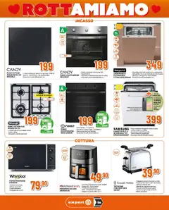 Anteprima del volantino Ipercoop Expert catalogo valido a partire dal 12.02.2026 | Pagina: 3 | Prodotti: Ventilatore, Piano cottura, Lavastoviglie, Vassoio