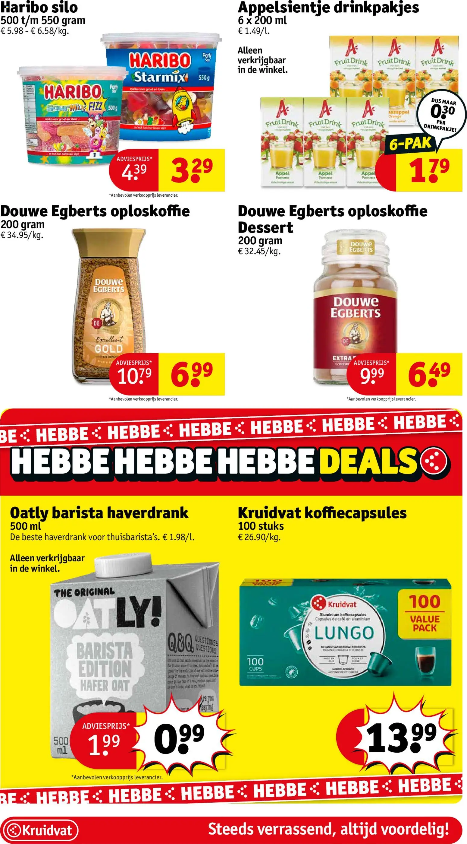 {H1} | Pagina: 50 | Producten: Oploskoffie, Rooibos tea, Appel, Koffiecapsules