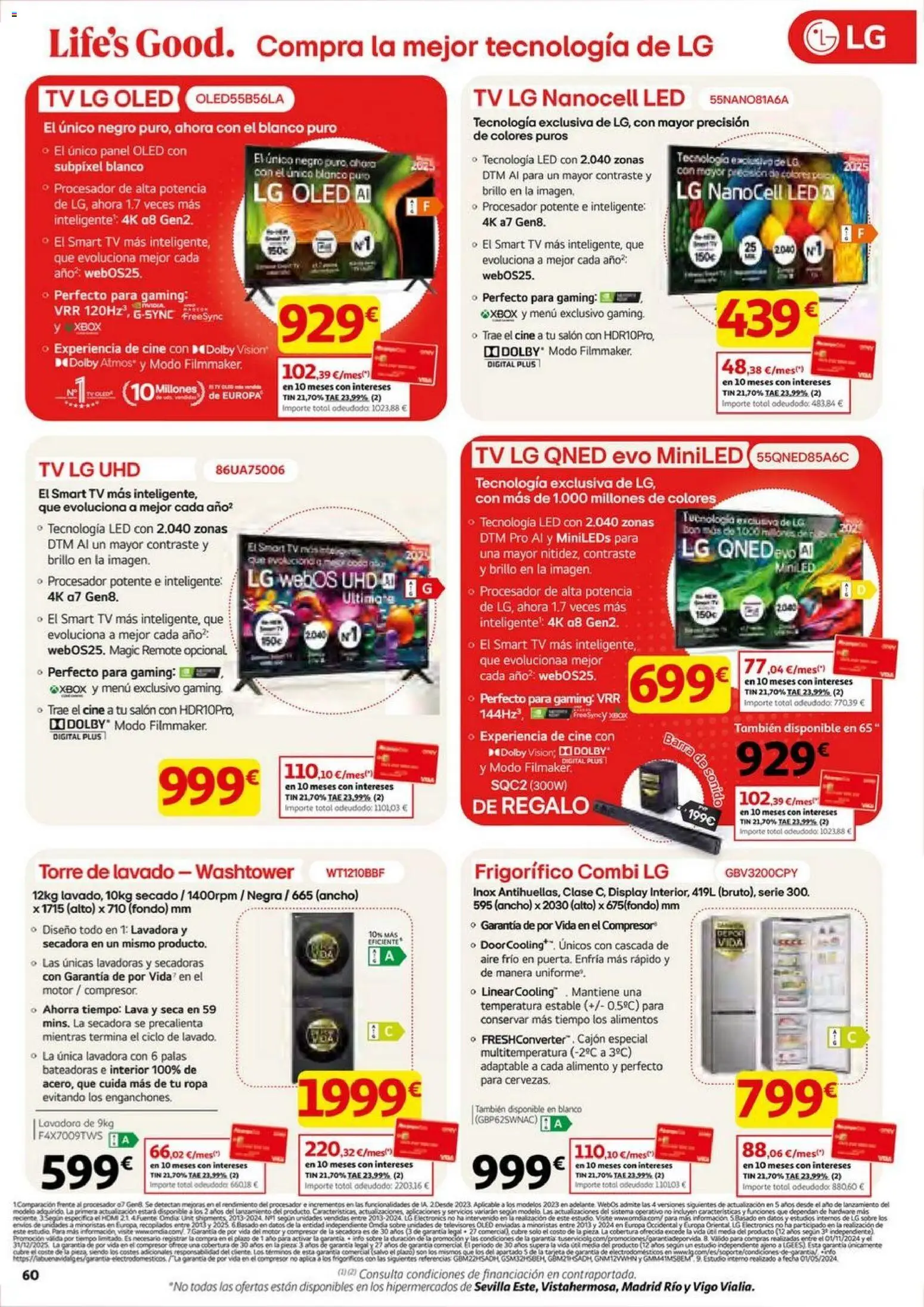 Alcampo - HG Getafe Unificado │ válido desde el 23.10.2025 | Página: 60 | Productos: Καλαμάρι, Ropa, Xbox, Lavadora