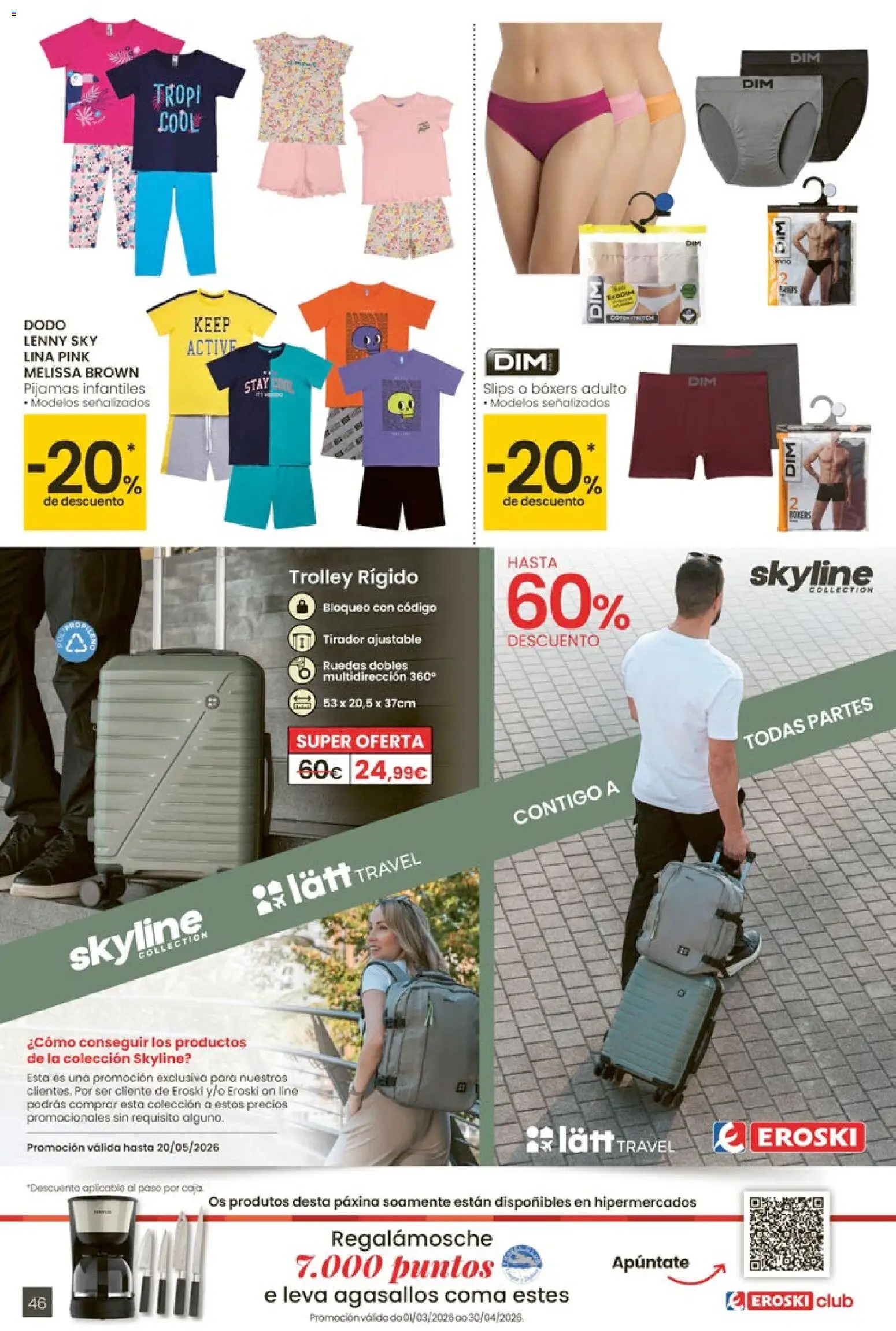 Eroski - Quieres ahorrar conmigo │ válido desde el 26.03.2026 | Página: 46 | Productos: Boxers, Caja