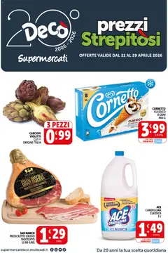 Anteprima del volantino Decò volantino Supermercati Puglia valido a partire dal 21.04.2026