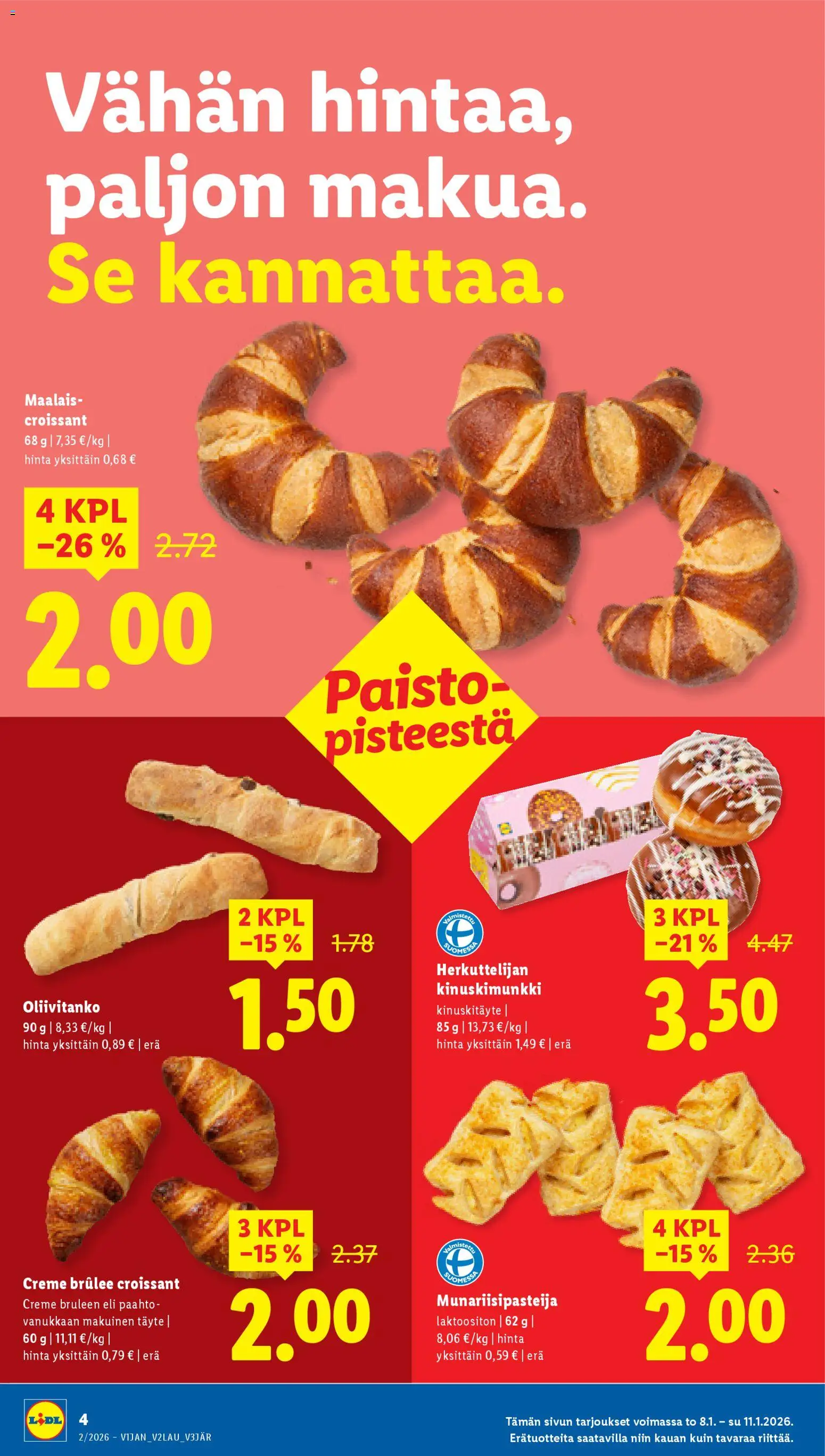 Lidl tarjoukset – voimassa 08.01.2026 alkaen | Sivu: 4