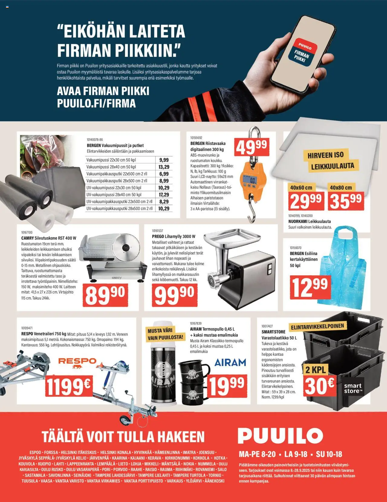 Puuilo tarjoukset – voimassa 08.09.2025 alkaen | Sivu: 16 | Tuotteet: Virtalähde, Termospullo