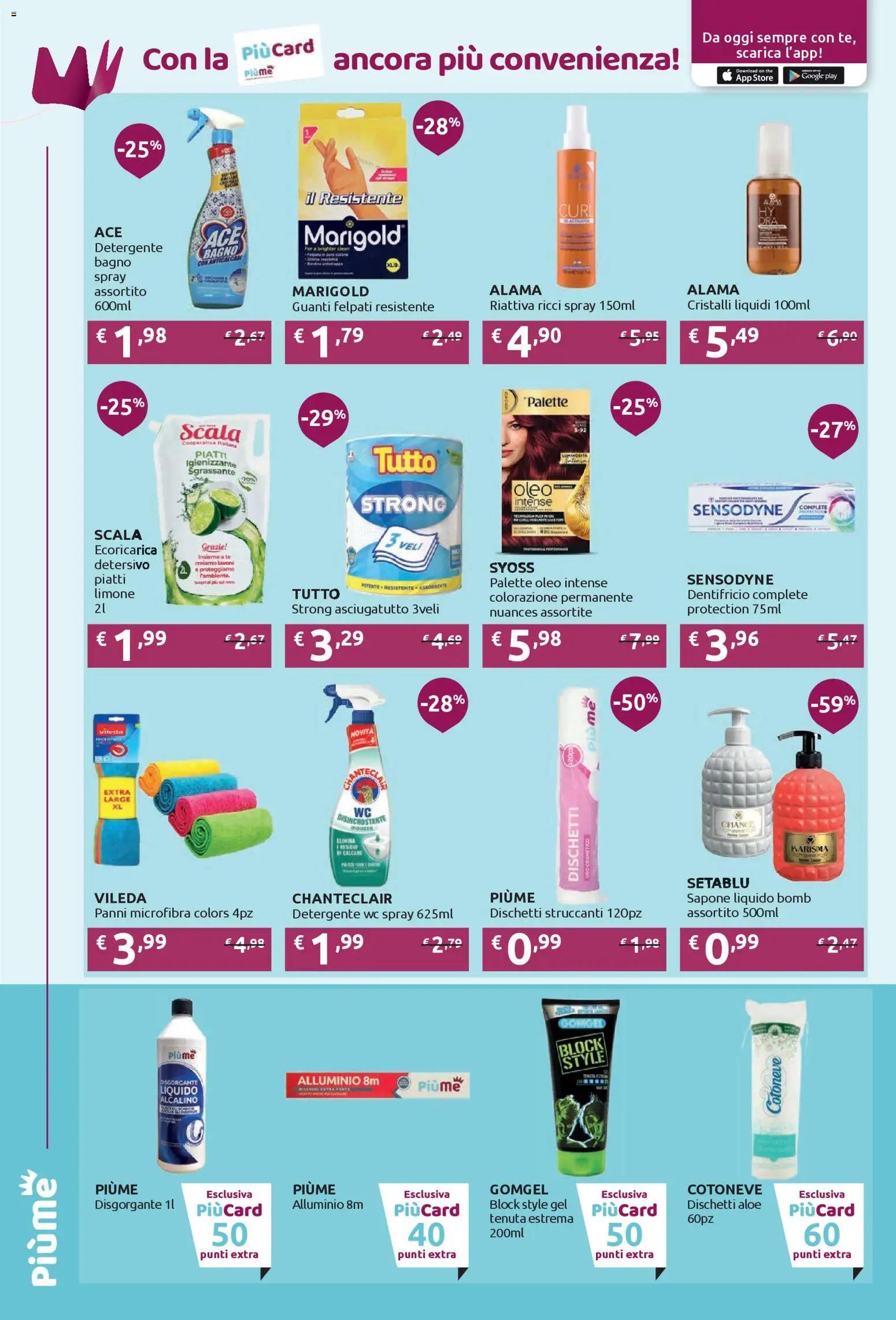 Volantino IperSoap del 20.04.2026 | Pagina: 12 | Prodotti: Scala, Asciugatutto, Alluminio, Bagno