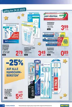 Metro Starke Marken ab 27.11.2025 gültig | Seite: 34 | Produkte: Zahnbürste