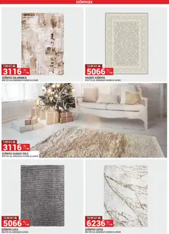 Merkury Market Akciós újság - amely érvényes a következő dátumtól: 01.12.2025 | Oldal: 13 | Termékek: Szőnyegek, Szőnyeg