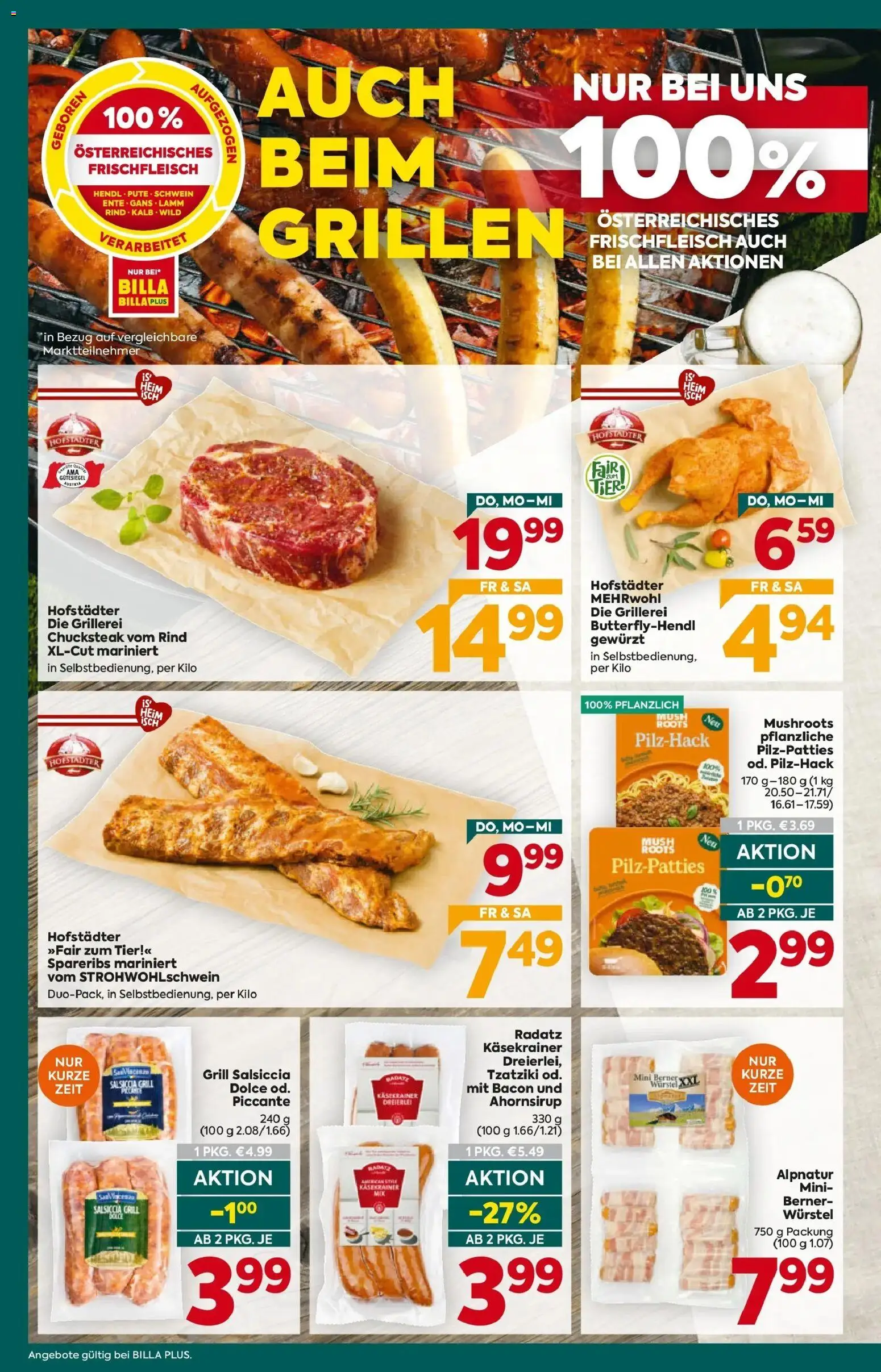 Billa Plus Flugblatt - Steiermark gültig ab 23.04.2026 | Seite: 6 | Produkte: Grill