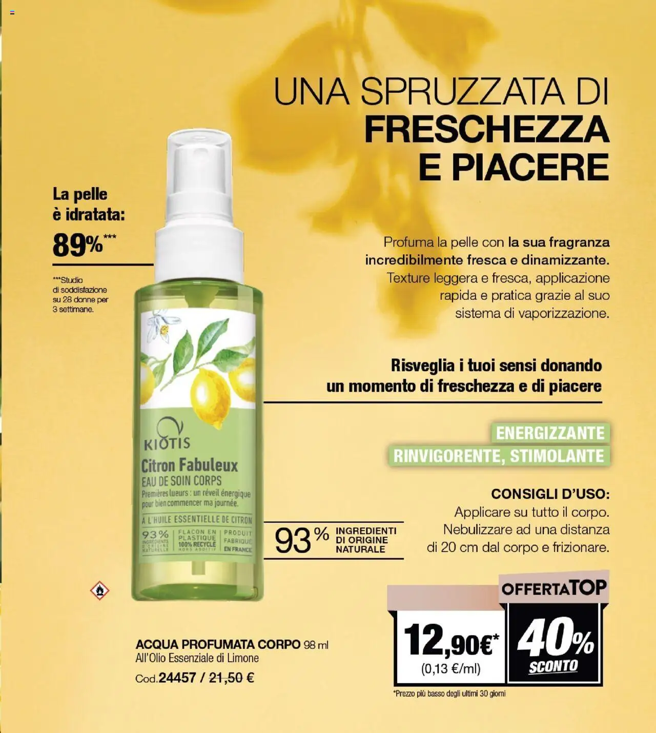 Volantino Stanhome del 09.09.2025 | Pagina: 44 | Prodotti: Acqua, Limone, Fragranza