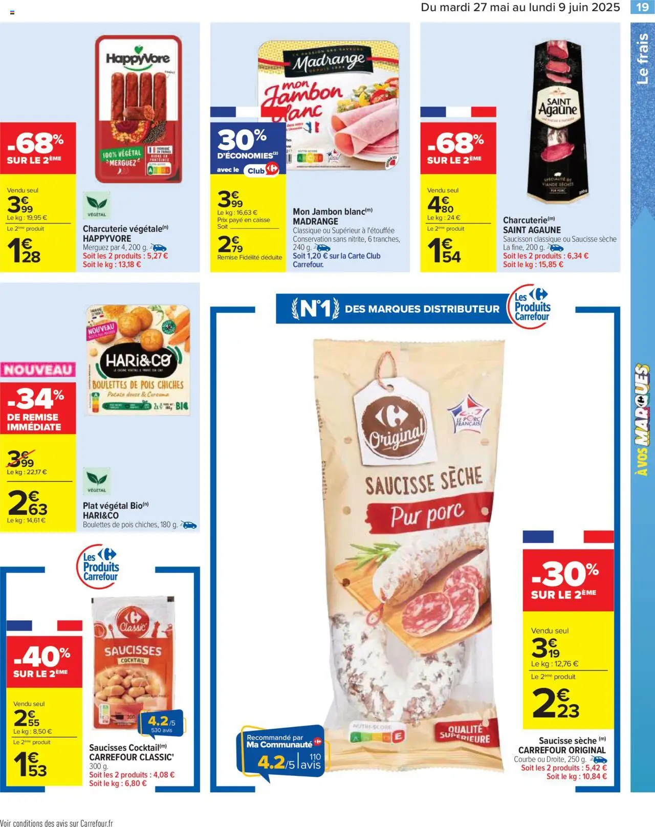  | Page: 21 | Produits: Saucisson, Saucisse, Viande, Porc