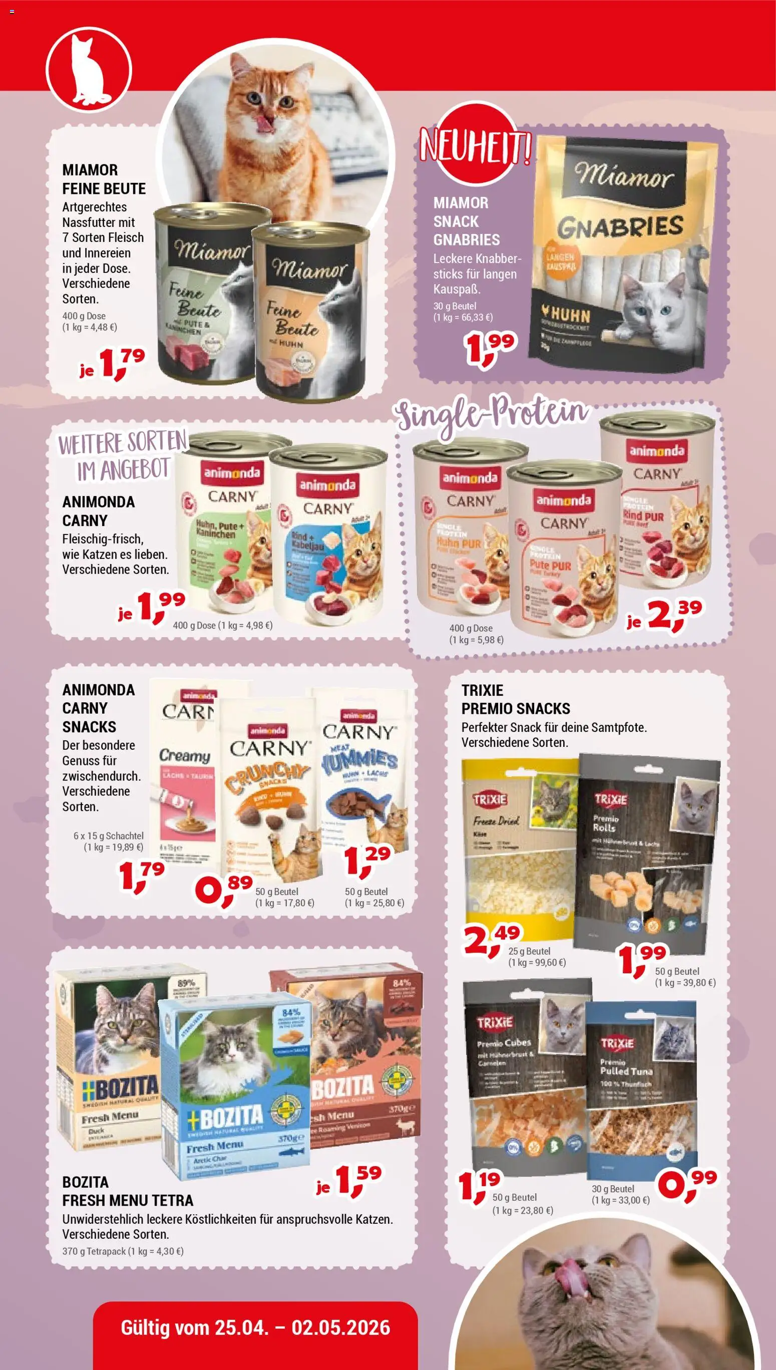 zookauf Prospekt 	 – gültig ab 25.04.2026 | Seite: 2 | Produkte: Pute, Kaninchen, Fleisch