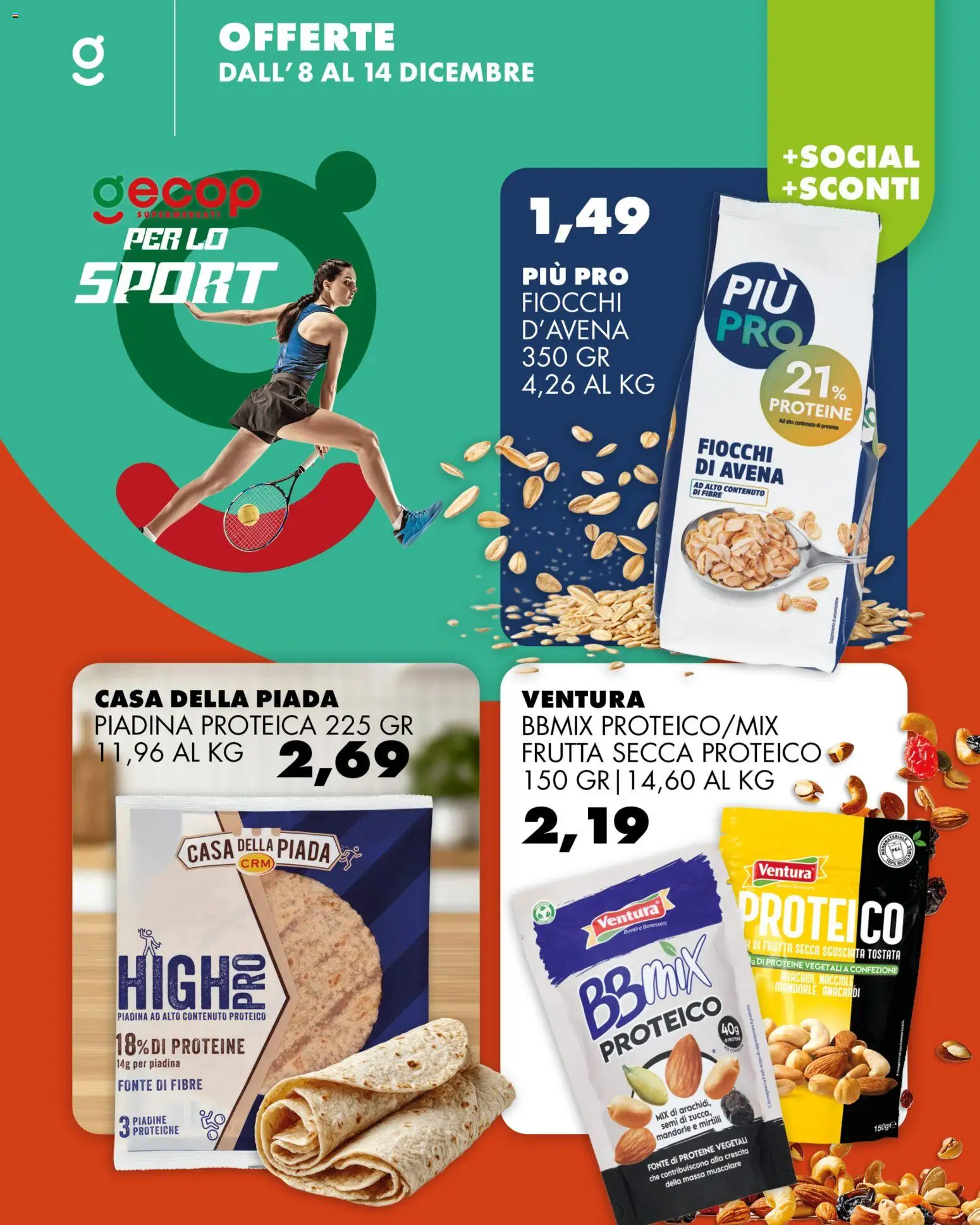Volantino GECOP del 08.12.2025 | Pagina: 7 | Prodotti: Fiocchi, Frutta, Anacardi, Mirtilli